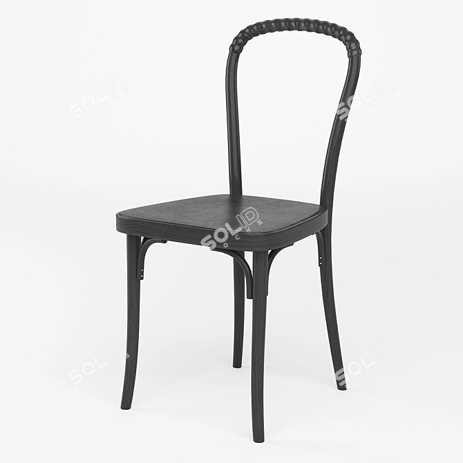 Modern Cafe Chair: Vilda 2 3D model image 2