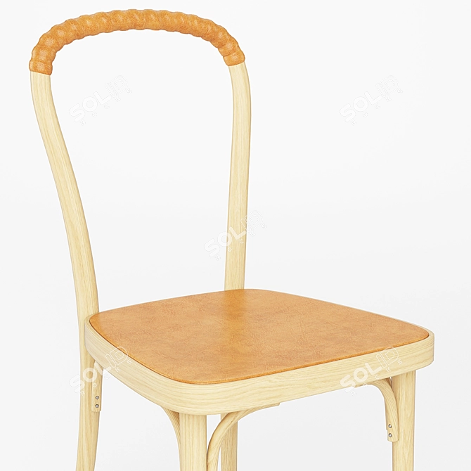 Modern Cafe Chair: Vilda 2 3D model image 3