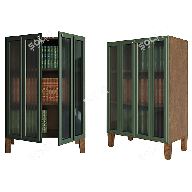 Andersen Small Sideboard Cabinet 3D model image 2