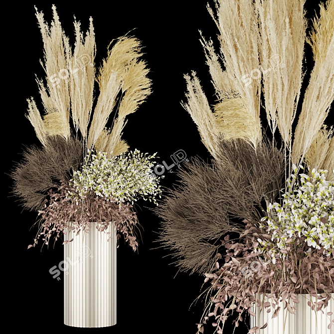 Elegant Plant Collection Vol 77 3D model image 1