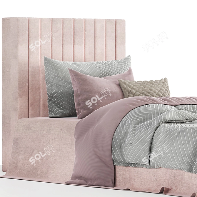 Elegant Bed Set 14: Bed Candelabra by Angela 3D model image 3