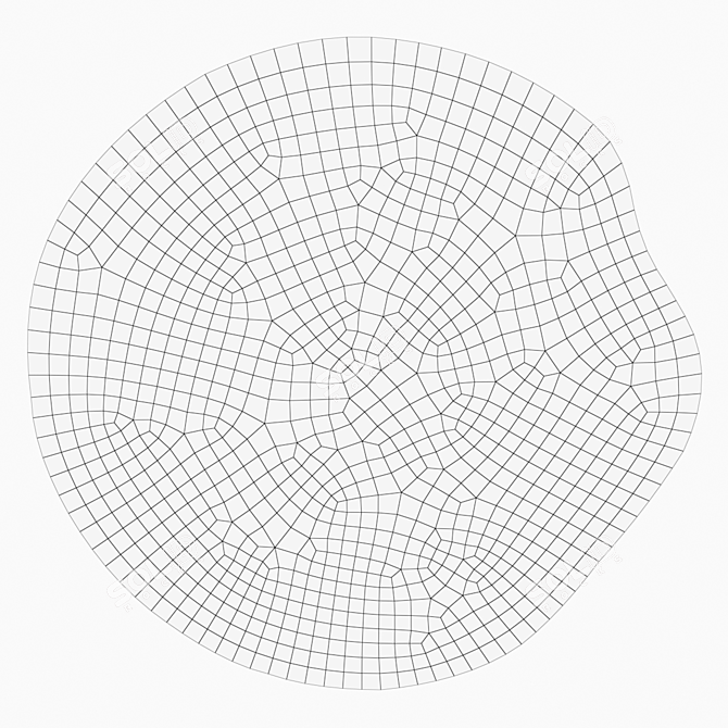 Vibrant Radiance Rug 3D model image 3