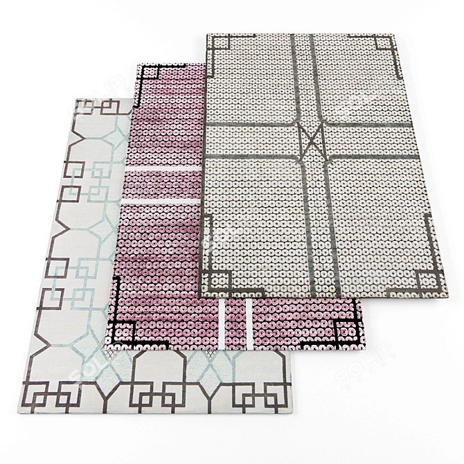 High Resolution Carpets Variety Pack 3D model image 1