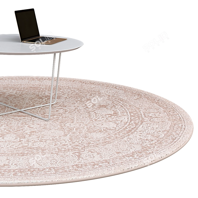 Modern Circle Rugs | No. 149 3D model image 2