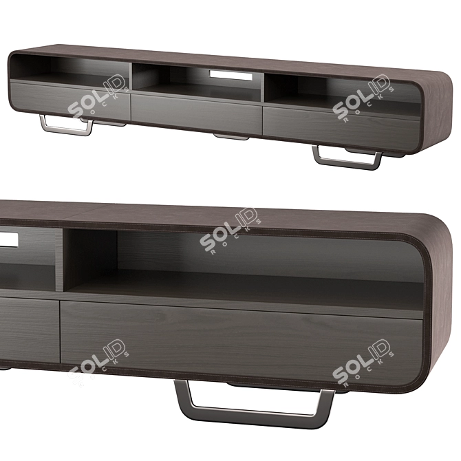 Formitalia Aston Martin TV Low Cabinet 3D model image 1