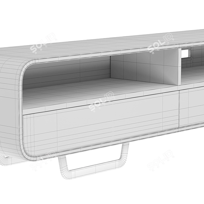 Formitalia Aston Martin TV Low Cabinet 3D model image 5