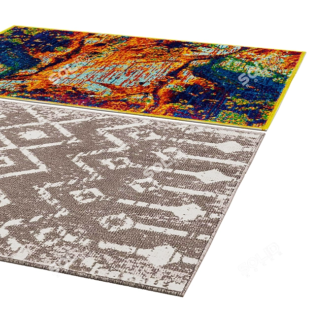 8888 Syntax: 4004 Paradigm Rugs 3D model image 2