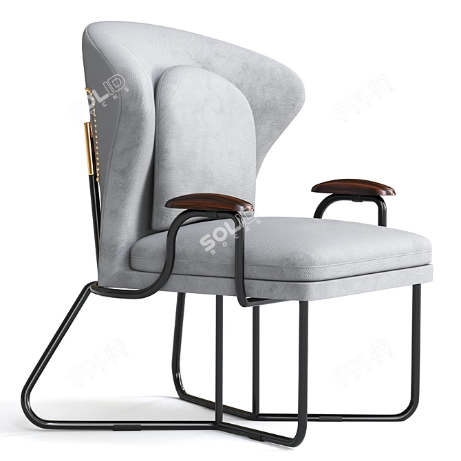 Stellar Chillax Lounge Chair 3D model image 1