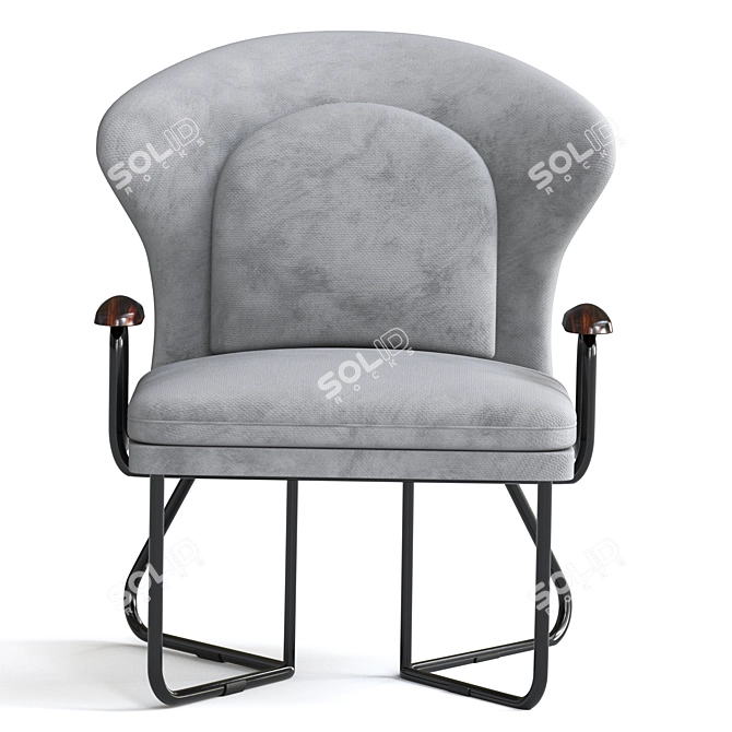 Stellar Chillax Lounge Chair 3D model image 2