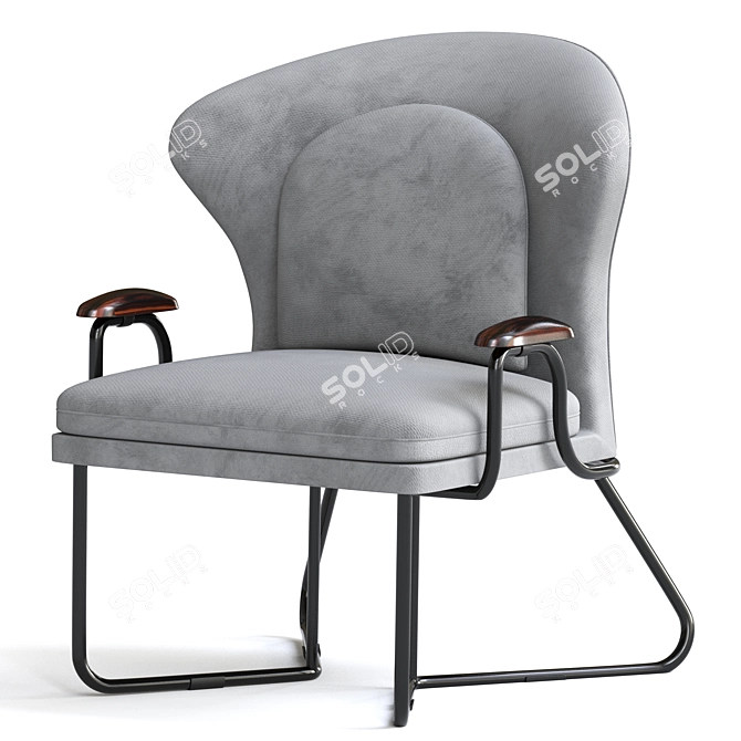 Stellar Chillax Lounge Chair 3D model image 3