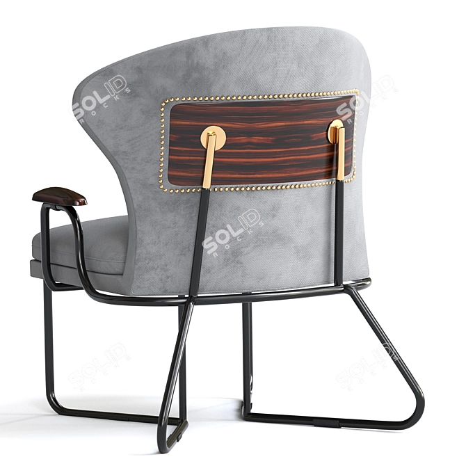 Stellar Chillax Lounge Chair 3D model image 4