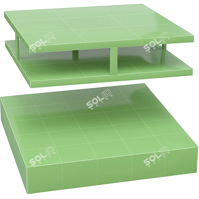 Modern Square Coffee Table
Contemporary Wooden Table
Elegant Square Coffee Table
Sleek Square Table 3D model image 4