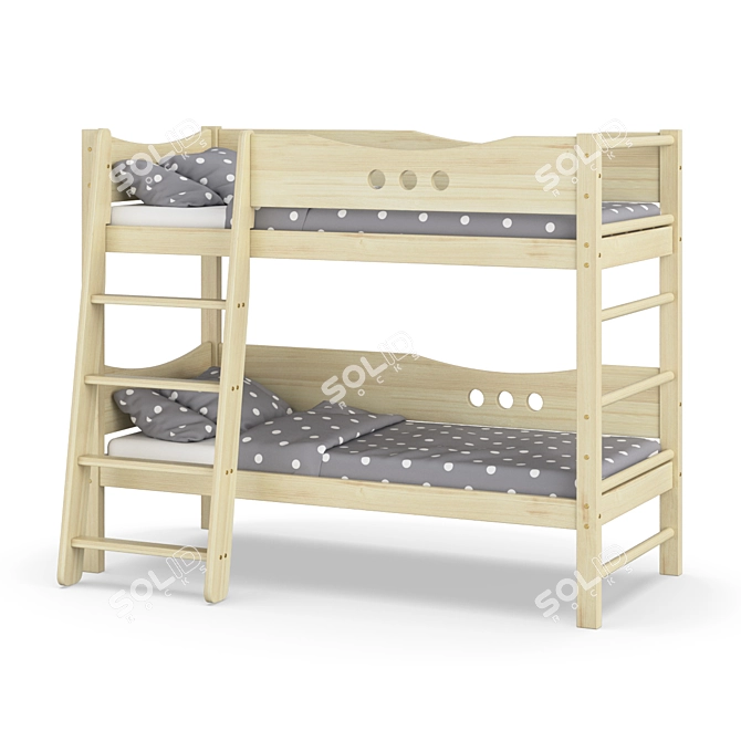 Legenda KM18B Kid's Bed 3D model image 2