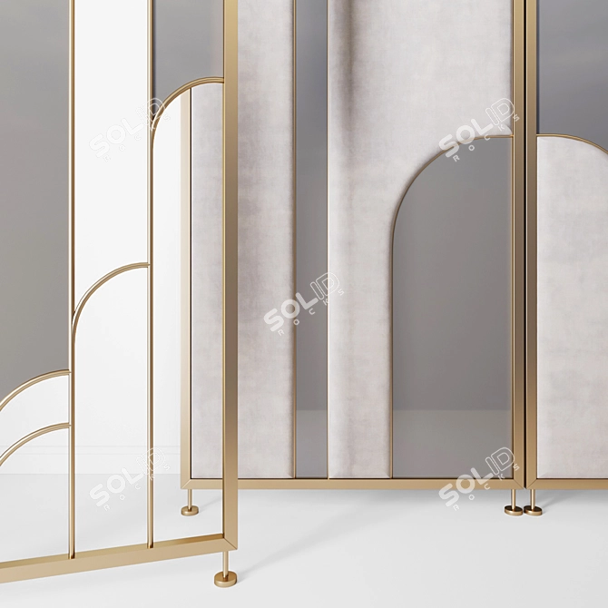 Elegant Decorative Panel - PN 2013 3D model image 2