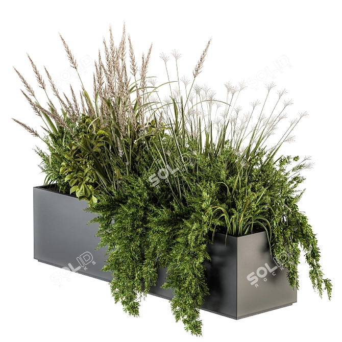 Lush Greenery Collection - Set 152 3D model image 1