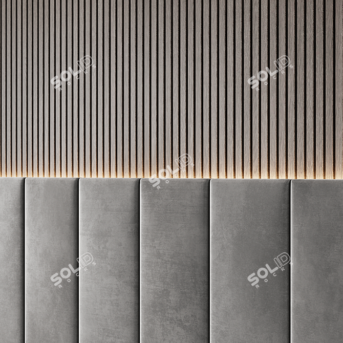 Decorative Wall Panel (3000x5000mm) 3D model image 2