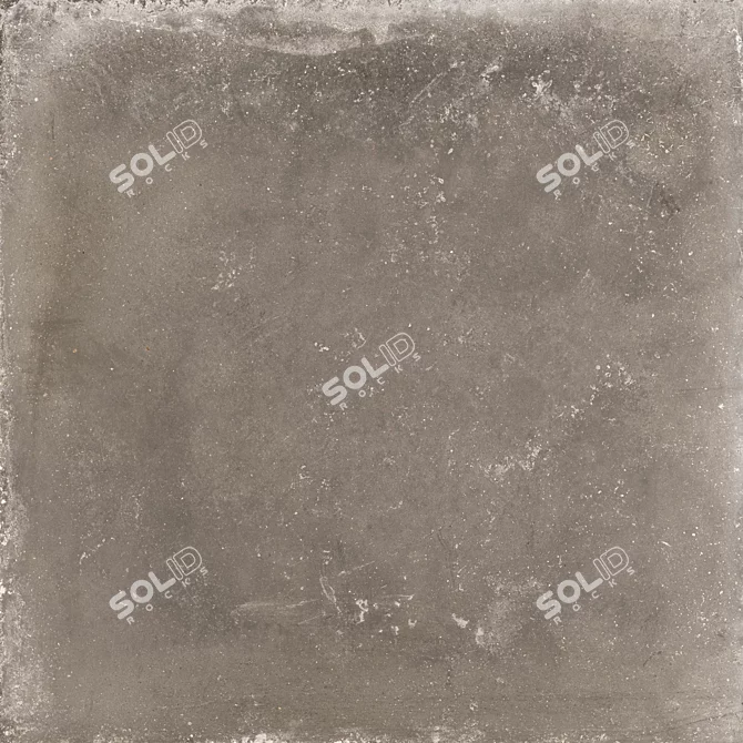 Backstage Graphite Floor Tile 3D model image 3