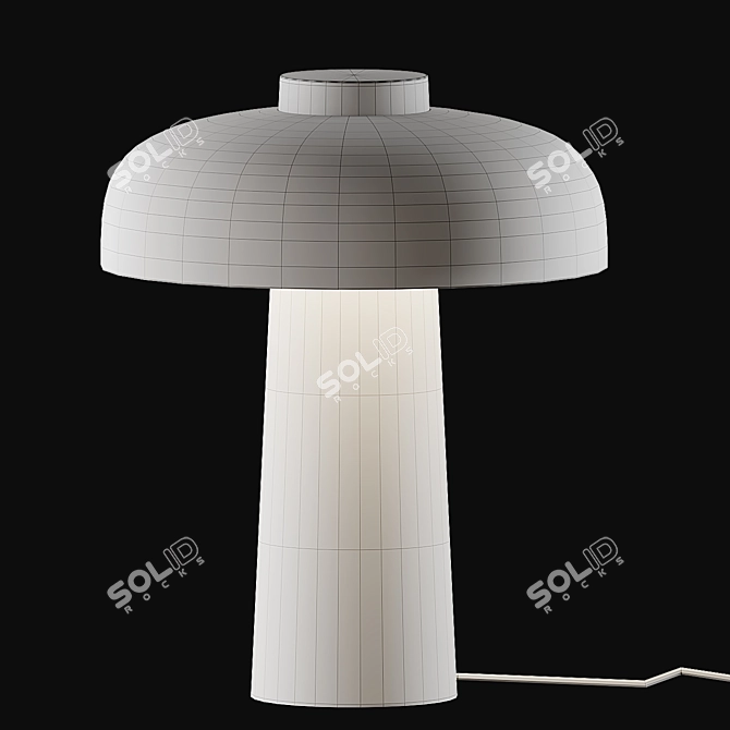 Modern Reversible Table Lamp 3D model image 4