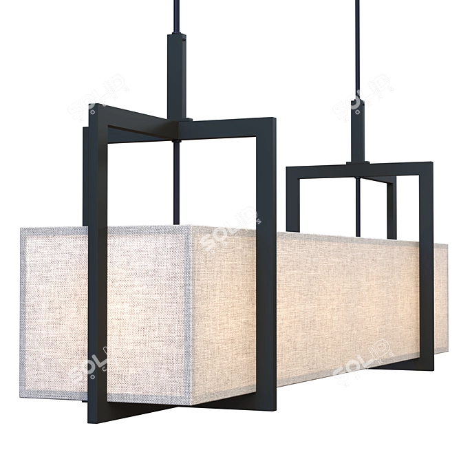 Modern Metalis Lighting Collection 3D model image 3