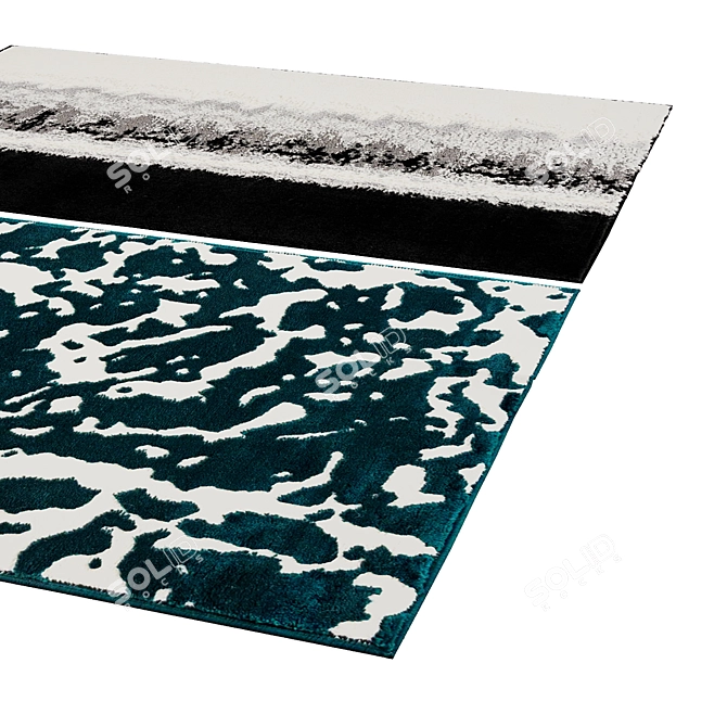 Polys: 3 888, Vets: 4 004 - Durable Rug for Countless Uses 3D model image 2