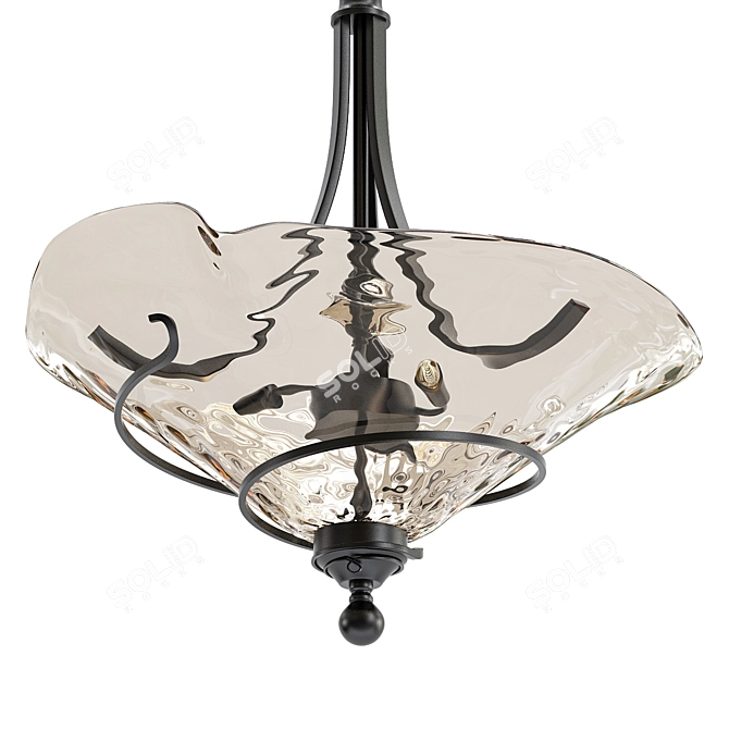 Vitalia 22 Chandelier: Exquisite Lighting Elegance 3D model image 1