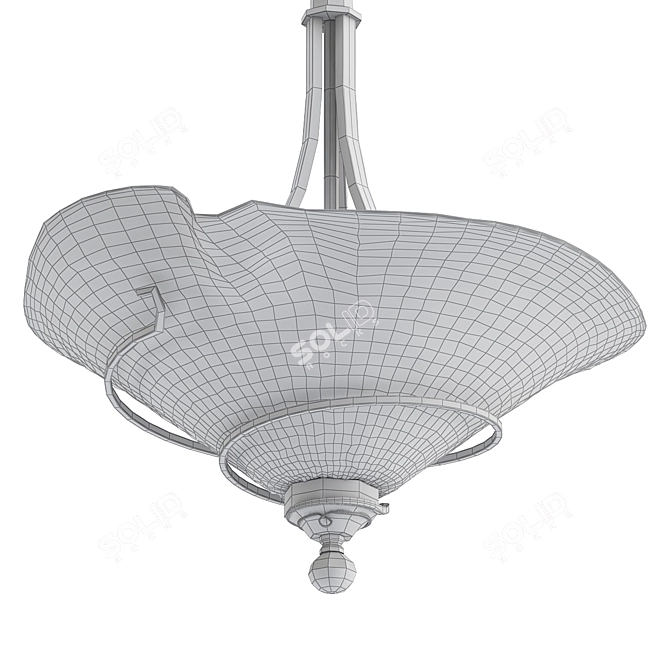 Vitalia 22 Chandelier: Exquisite Lighting Elegance 3D model image 2