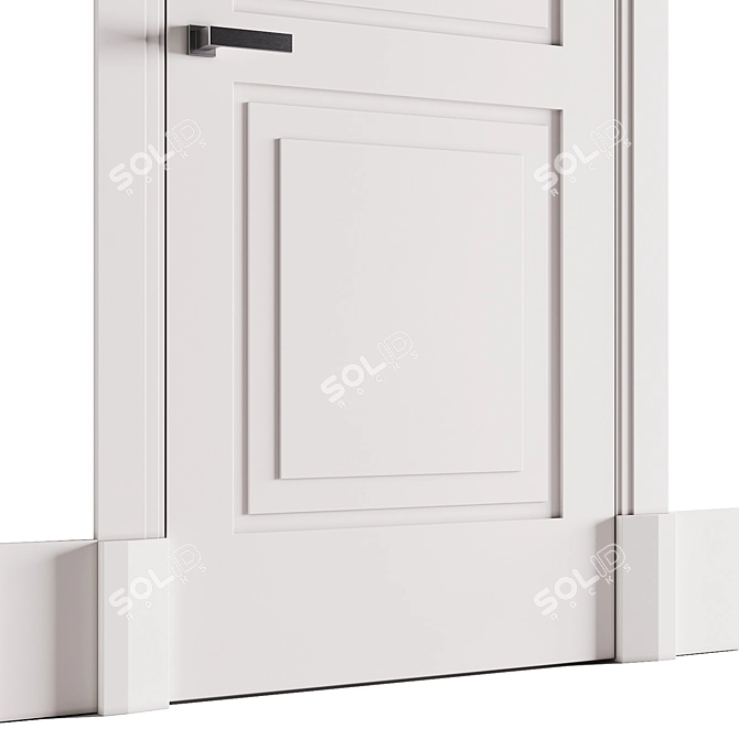 Modern and Stylish Lualdi Avenue Doors 3D model image 2