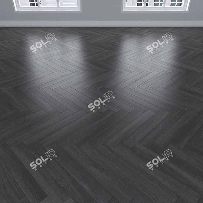 Versatile Parquet Oak | Herringbone, Linear, Chevron 3D model image 3