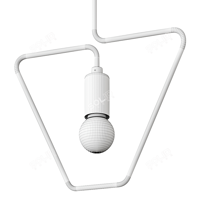 ZAVA A-SHADE Pendant Lamp 3D model image 2