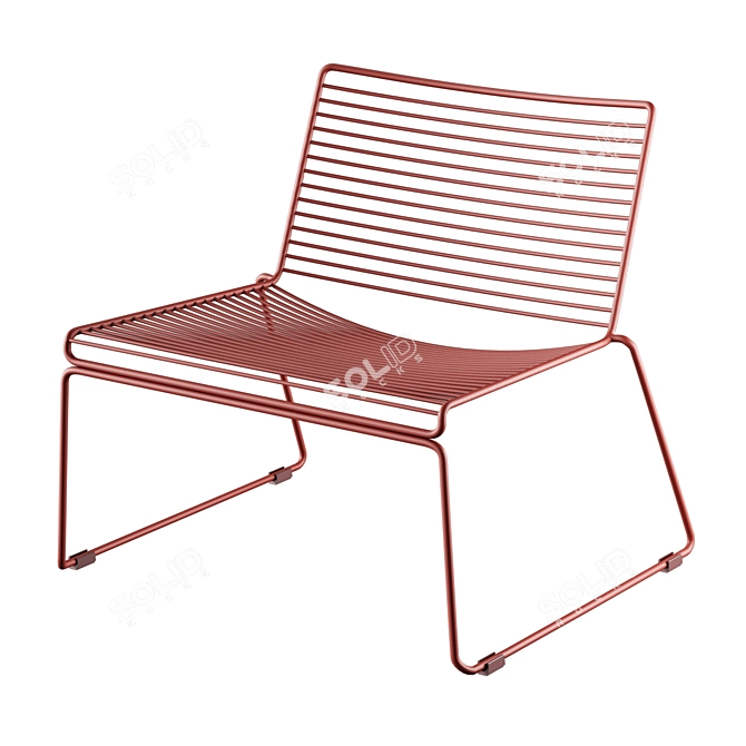 Modern HEE Lounge Chair: Stunning Design 3D model image 1