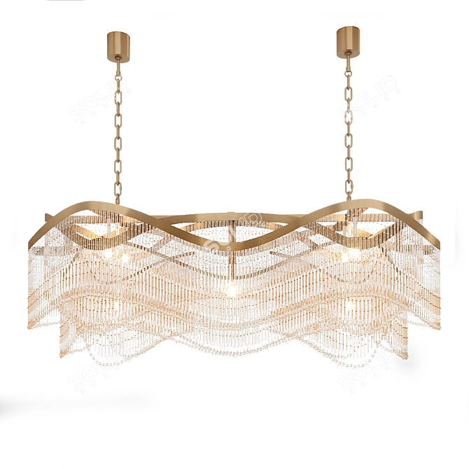 Venetian Pendant Chandelier - Patrizia Volpato 3D model image 3