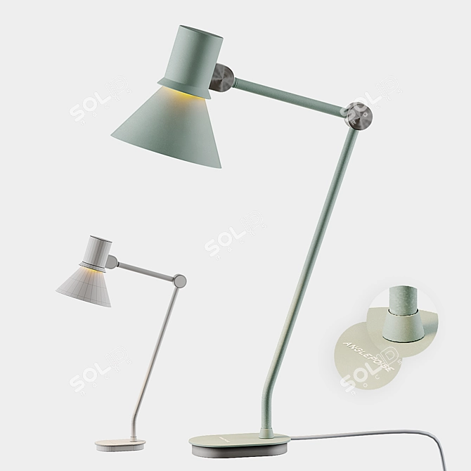 Type 80™ Table Lamp: Sleek Illumination for Your Space 3D model image 5