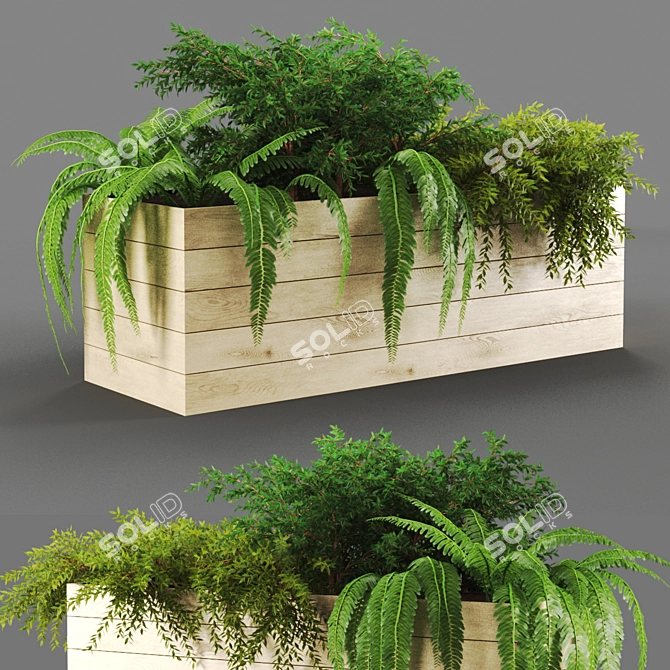 281k Unique Poly Plant 3D model image 1