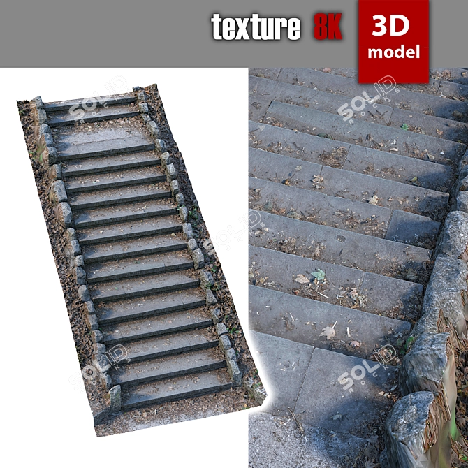 Title: Photogrammetric 271 Ladder 3D model image 2