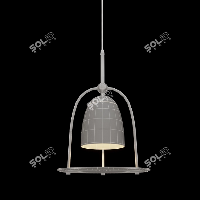 Modern LED Pendant Light 3D model image 3