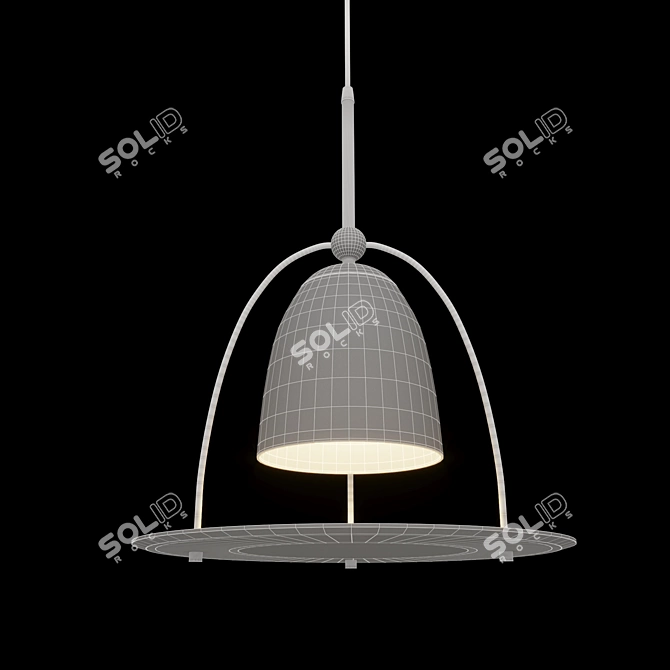 Modern LED Pendant Light 3D model image 4