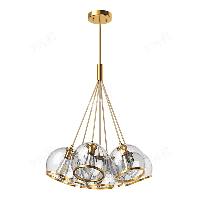 Sferico Lightstar - Stylish Ceiling Chandelier 3D model image 2