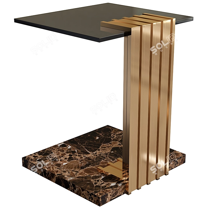 Luxxu Vertigo Side Table 3D model image 1