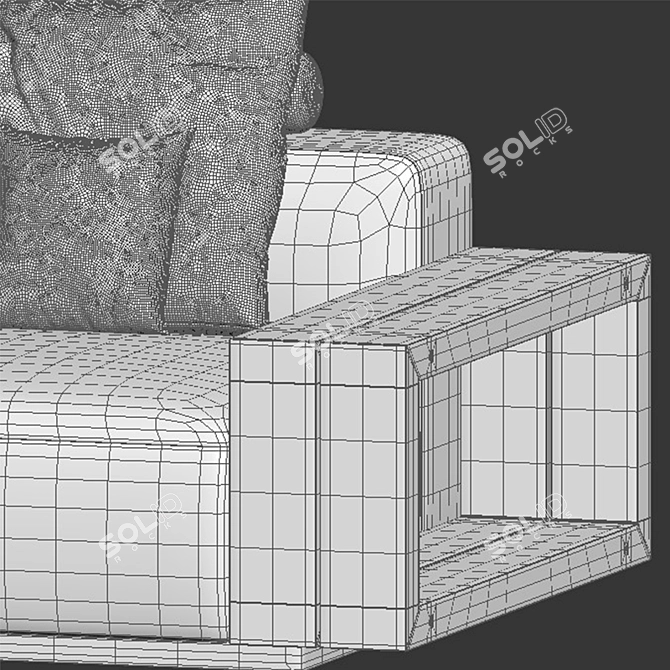 Grandemare Sofa by Flexform 3D model image 4