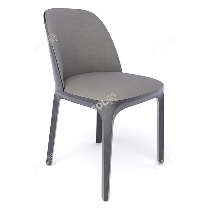 Fameg Arch Armchair & Chair: Timeless Elegance 3D model image 2