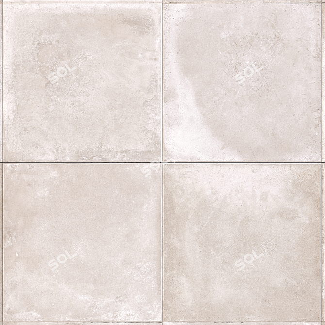 Flaviker Backstage Bisque: Multi-Texture Wall Tiles 3D model image 2