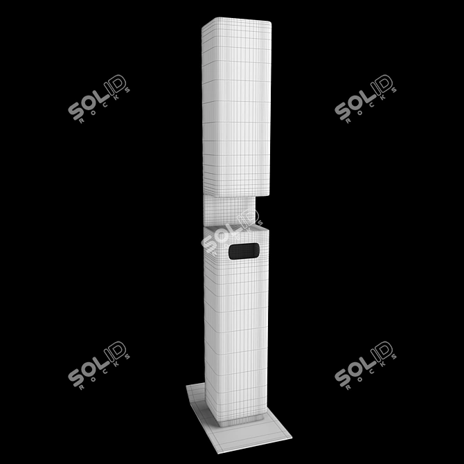 Automated Disinfection Station 3D model image 2