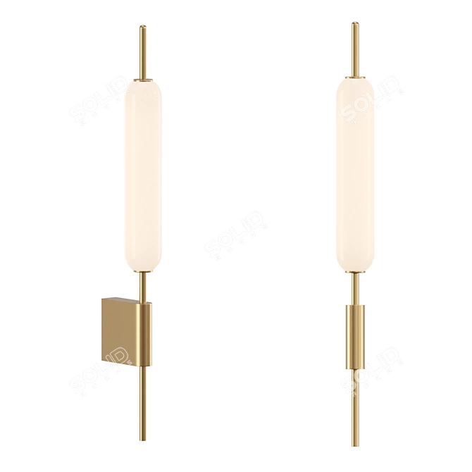 Modern Style HAEZEN WALL Lamp 3D model image 1