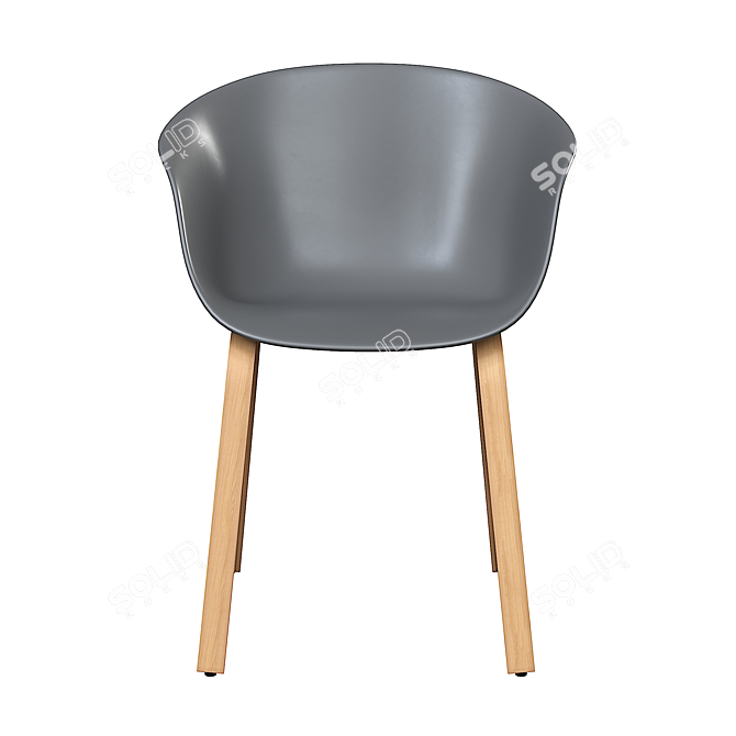 Modern Designer Chair: HALE SOT 3D model image 4