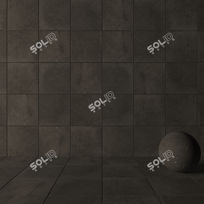 Flaviker Nordik Stone Gray: Versatile Floor Design 3D model image 3