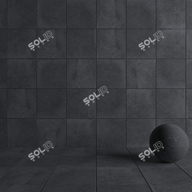 Flaviker Nordik Stone Gray: Versatile Floor Design 3D model image 4