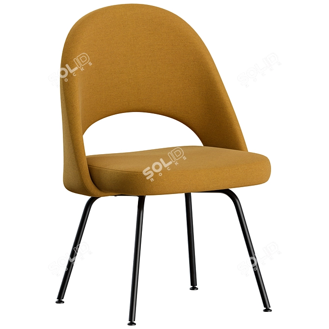 Elegant Saarinen Chair: Classic Design 3D model image 7