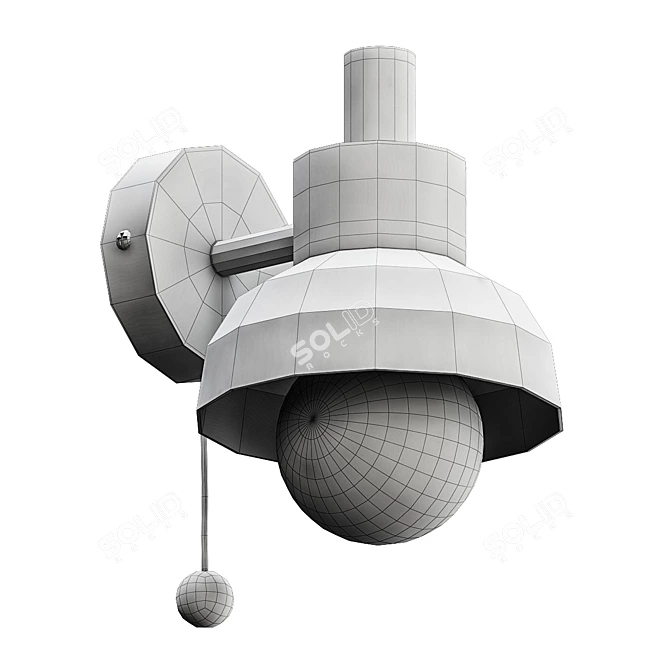 Scandinavian Light Fixtures in Colorful Collection 3D model image 2