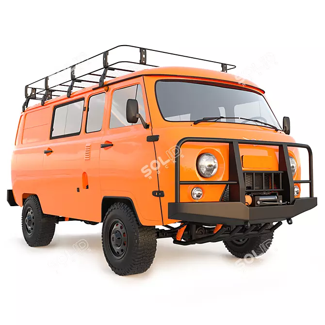 Ultimate UAZ SGR Expedition 3D model image 1