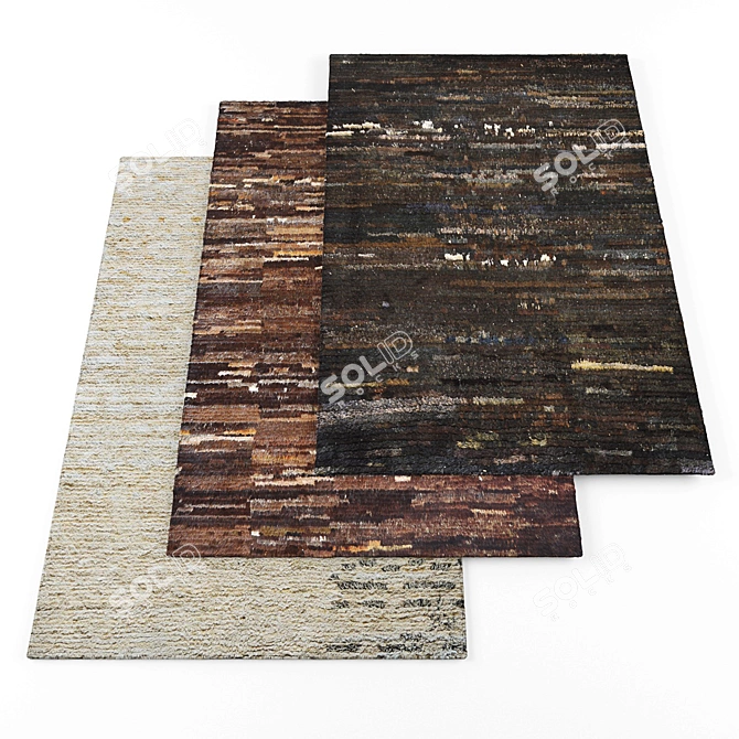 Modern Rugs Pack - High Resolution Texture Bundle 3D model image 1